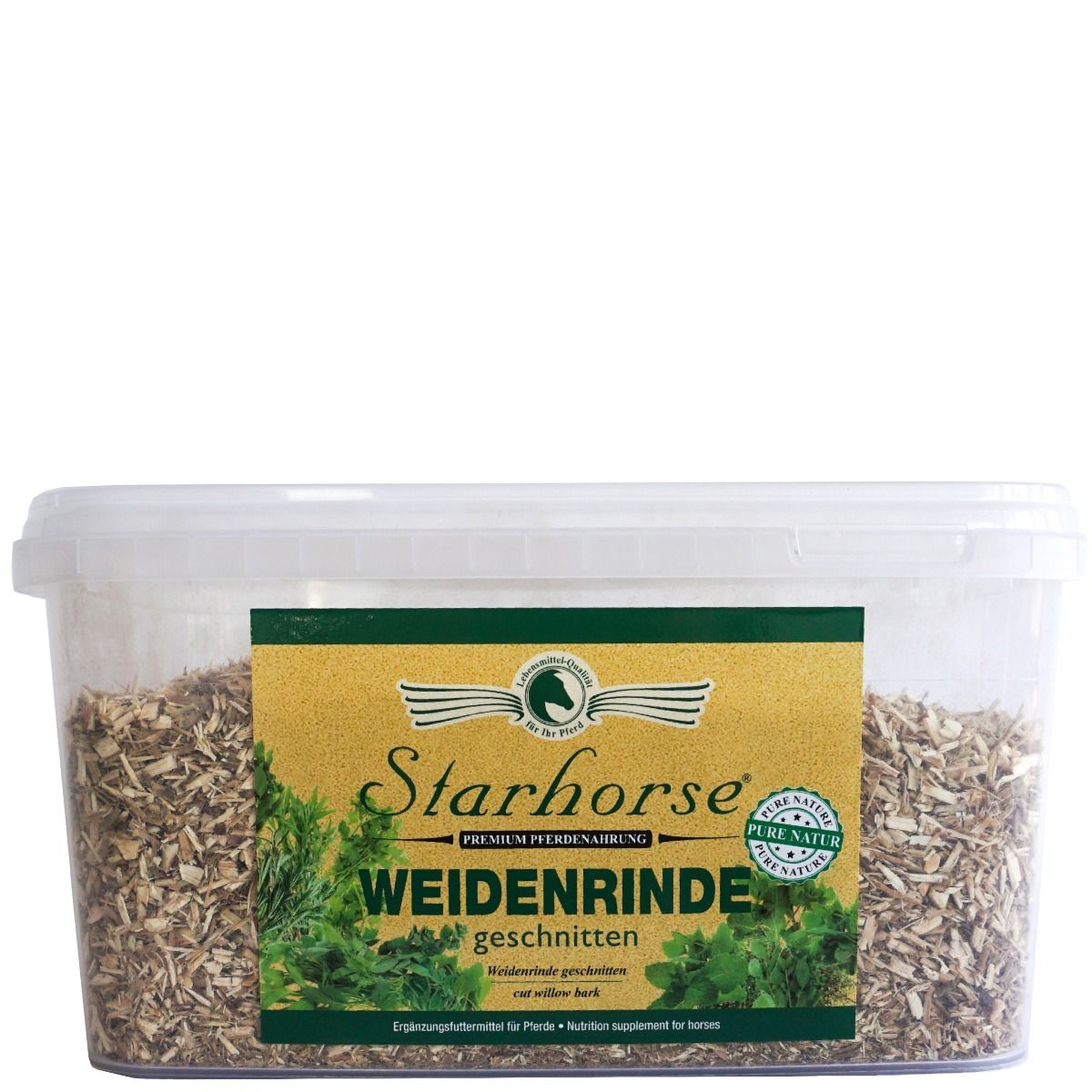 Starhorse Weidenrinde geschnitten 1000 ml Eimer