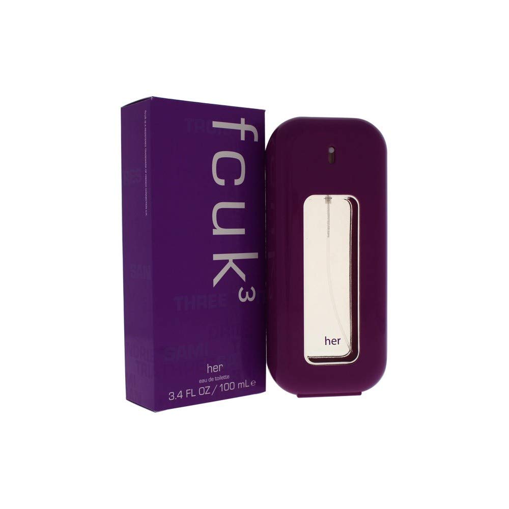 FCUK 3 Eau de Toilette 100 ml Damen