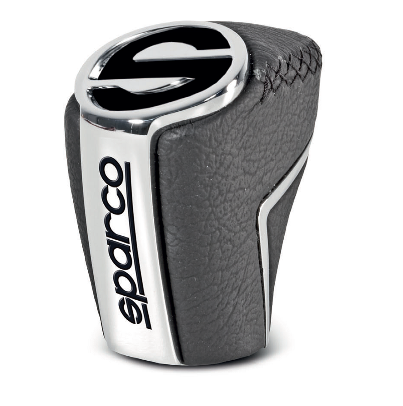 Schaltknauf Sparco Classic alu/schwarz