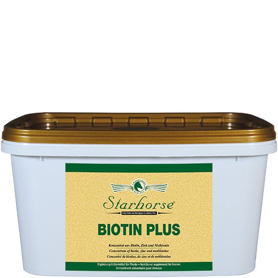Starhorse Biotin Plus 2 verschieden Grössen 550 g und 2000 g