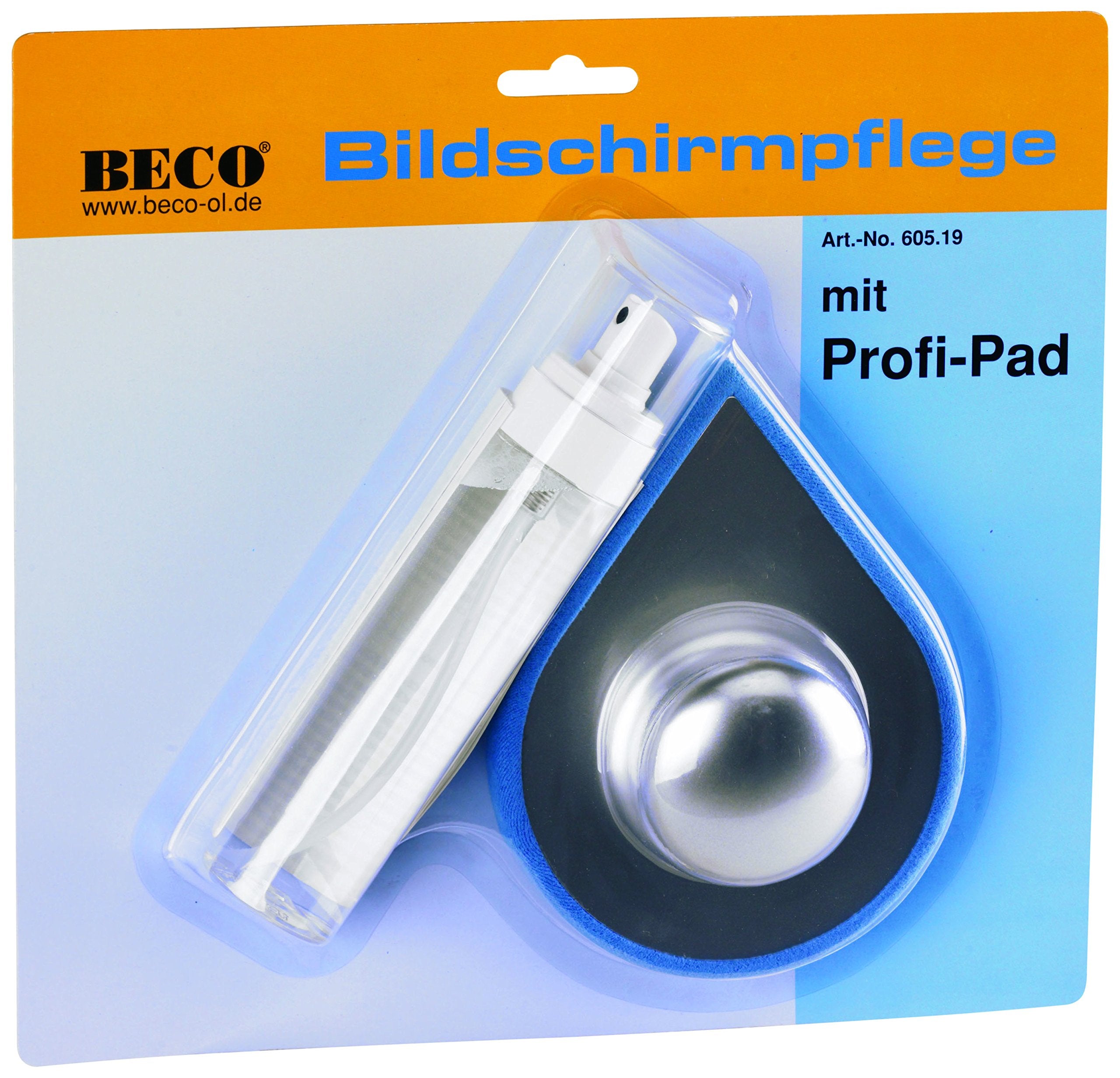 Bildschirmpflege mit Profi-Pad Beco
