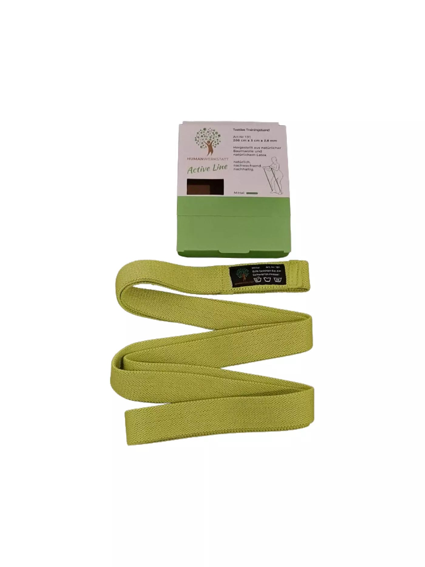 Trainingsband Mittel Textil gelb