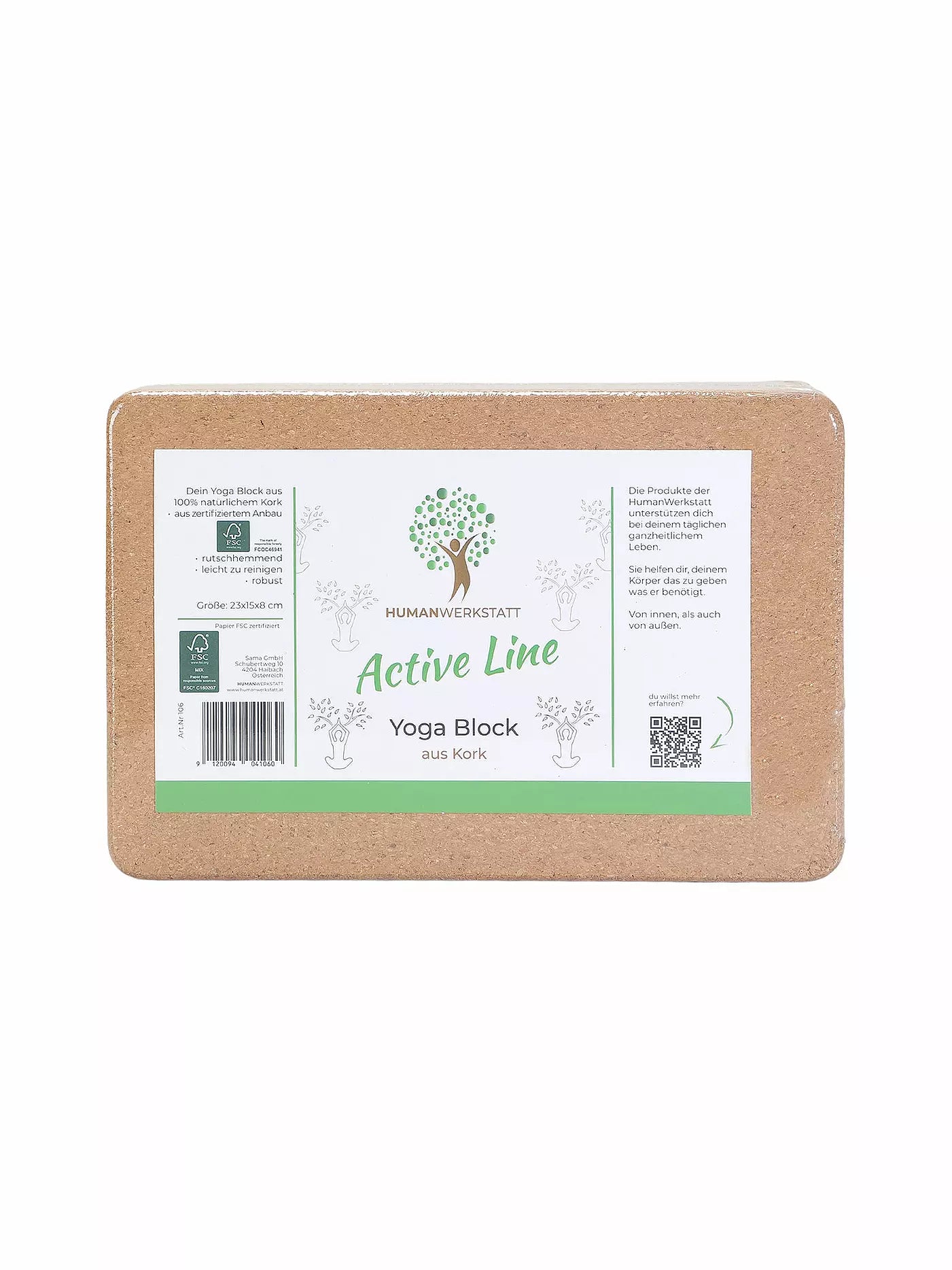 Yoga Block Kork