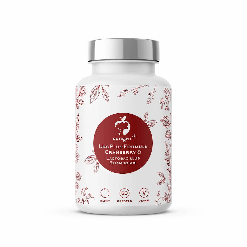 Naturvit® UroPlus Formula mit Cranberry & Lactobacillus Rhamnosus 60 Kapseln